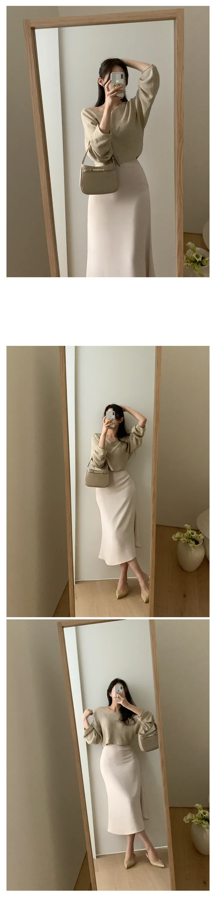 ⚜국민인생스커트⚜[10만장돌파🏆](+뉴컬러🩰/롱ver.💗)[승마살삭제핏/인생치마🩰/후기1만개🕊] 단독제작) 원조핏"1위" 쉐딩 스커트 - 14color 상세 이미지 76