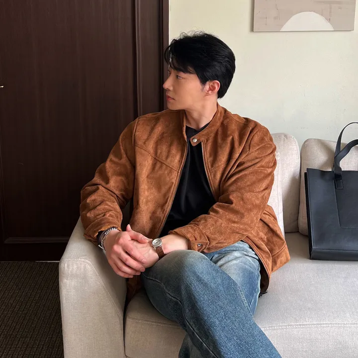 소가죽 원형 손목시계 사각 소가죽 데일리 심플 가죽시계 메탈 레더 남친룩 하객룩 봄 가을 상세 이미지 61