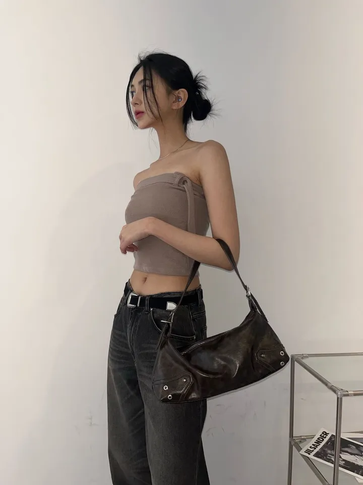 [당일발송/주문폭주]Vintage stud shoulder bag 상세 이미지 12