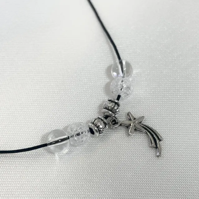 Mini star point gemstone necklace 미니별 포인트 원석 목걸이 상세 이미지 4