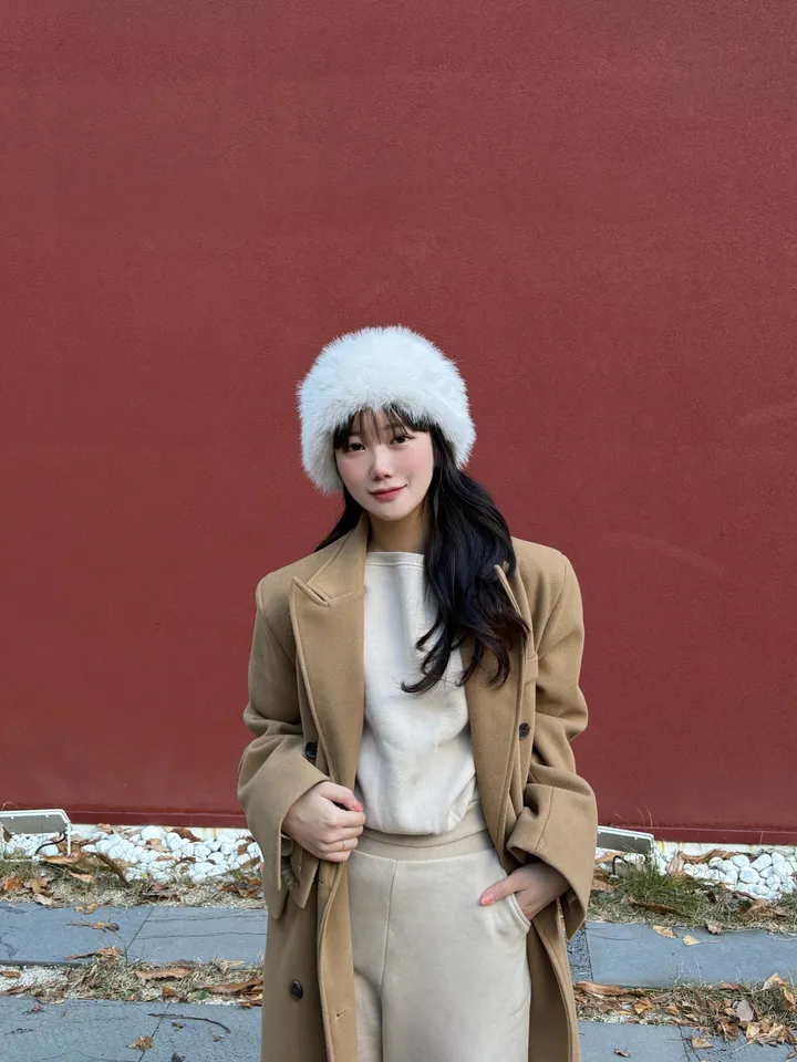 [최저가보장/🤎울함량 30🤎] 더블 롱 오버핏 코트 2color 상세 이미지 3