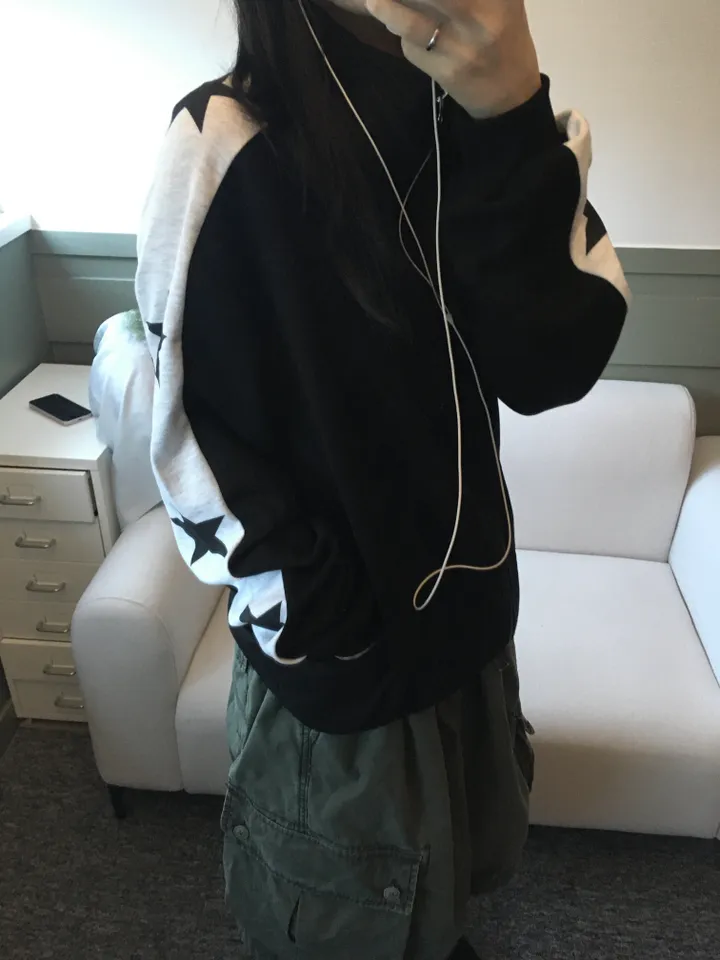 Hosi star printing Hood zip-up 호시 별 프린팅 후드집업 3color 상세 이미지 31