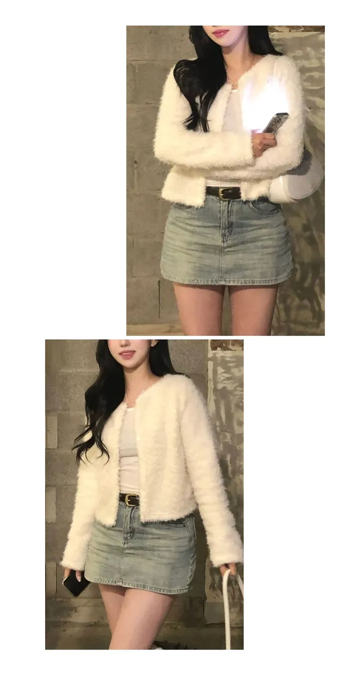 당일🚀[봄아우터/고퀄🤍] 퍼피 뽀글이 부클 퍼 가디건 2color 상세 이미지 37