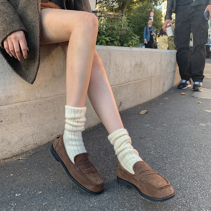 [wool70%🤎클래식무드] 모직 헤링본 핸드메이드 하프코트 자켓 반코트 아우터 절개 트임 코트 고퀄리티 루즈핏 봄 간절기 데이트룩 개강룩 4COL 상세 이미지 50