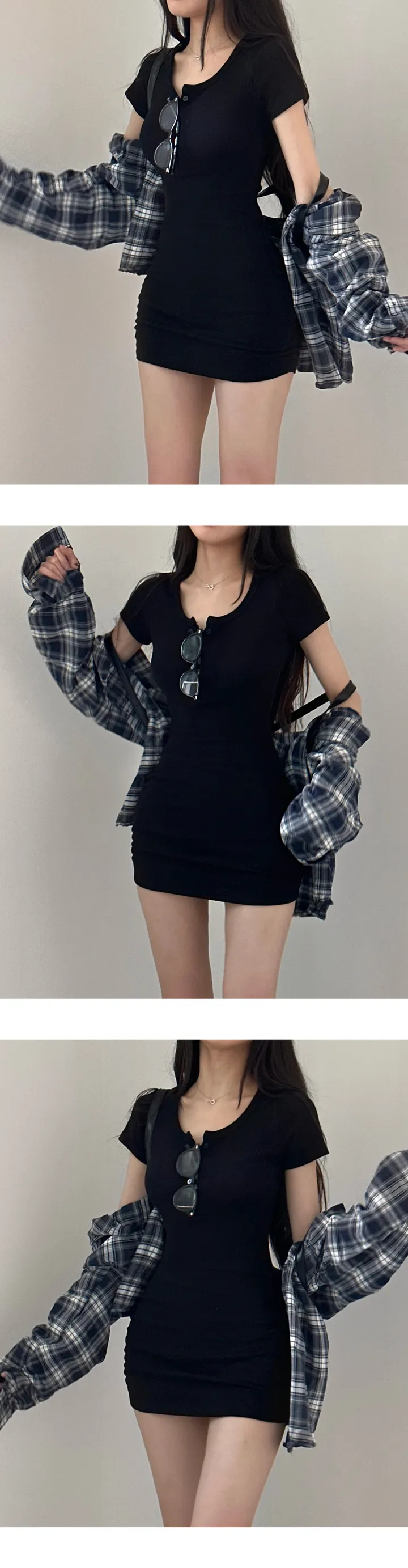 당일🚀[ 문의 폭주 ] 플러팅 빈티지 체크 루즈핏 오버핏 남방 셔츠 상세 이미지 8
