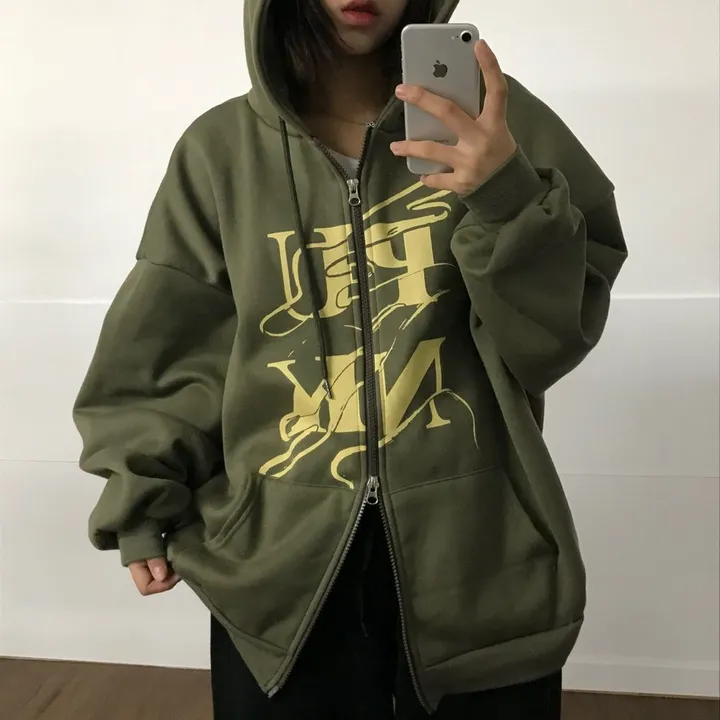 (기모선택/국내)Punk Two way Hooded zip-up - 3color 상세 이미지 19