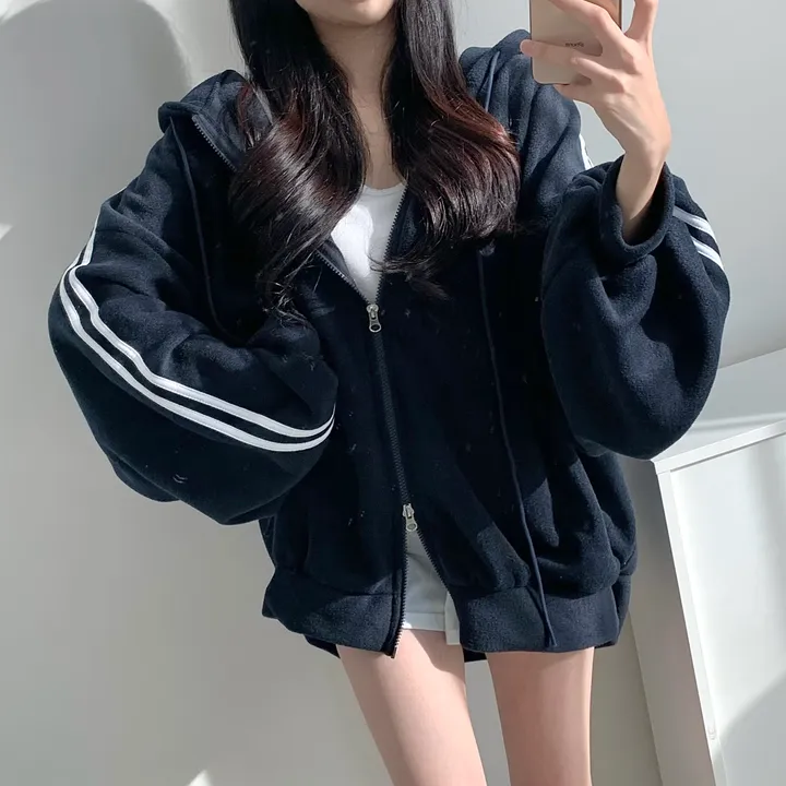 [보들후리스/넉넉핏] 보들 두줄 투웨이 후리스 후드집업 상세 이미지 56