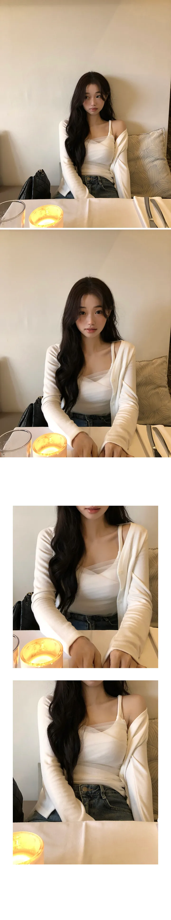 [ early spring 🌱 ] 플로렌 나시 가디건 - set 상세 이미지 10