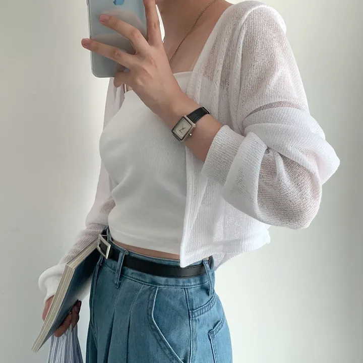 [햇빛차단☀️/블랙 당일출고!] 자체제작 #크치Made 순애 린넨 세미 크롭 볼레로 여름가디건 - cd (장마룩,워터밤,흠뻑쇼 필수템) 상세 이미지 108