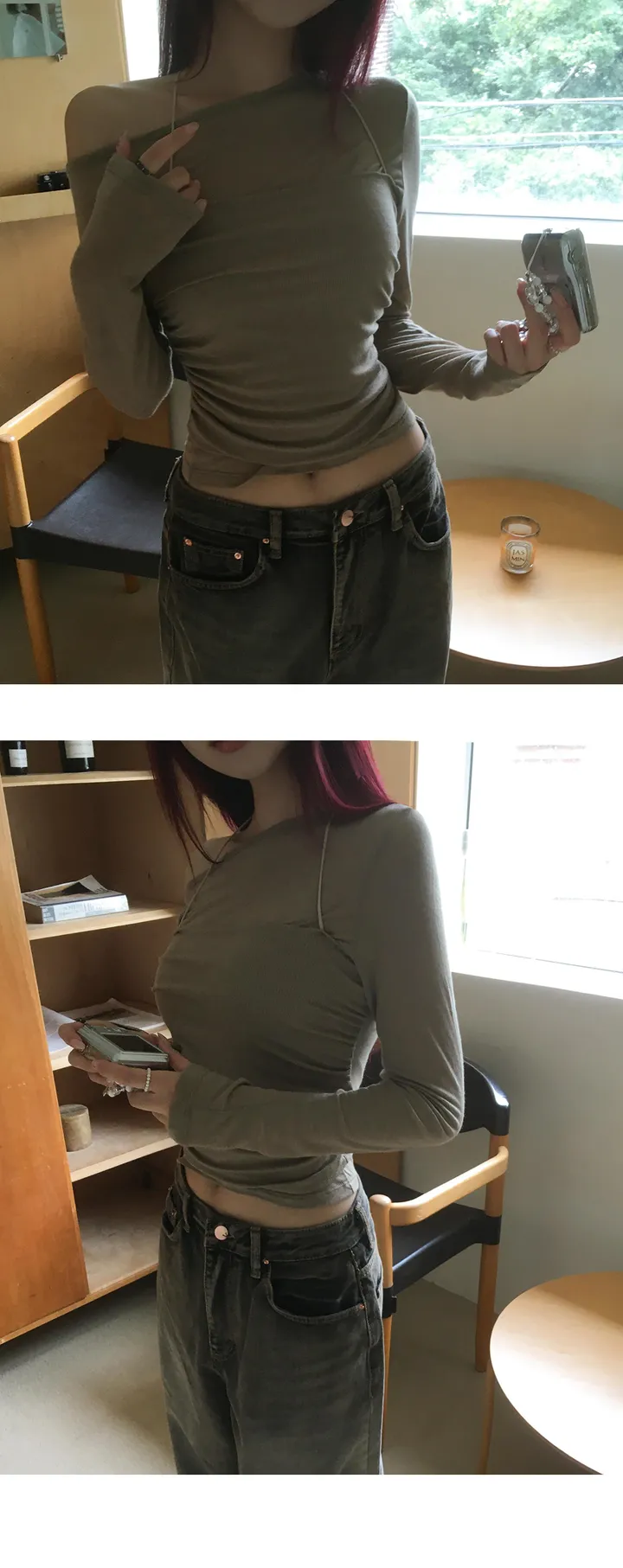 [SET] 히레 레이어드 레이스 볼레로 세트 -3color 상세 이미지 18