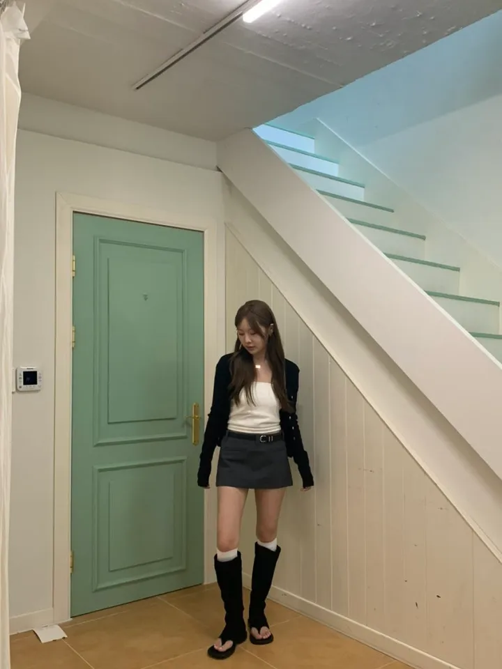 빈티지 딸기 가디건 레드,아이보리, 블랙 [가디건/디테일/빈티지/여름코디/코디추천/데일리/대학생/캐주얼/y2k] 상세 이미지 30