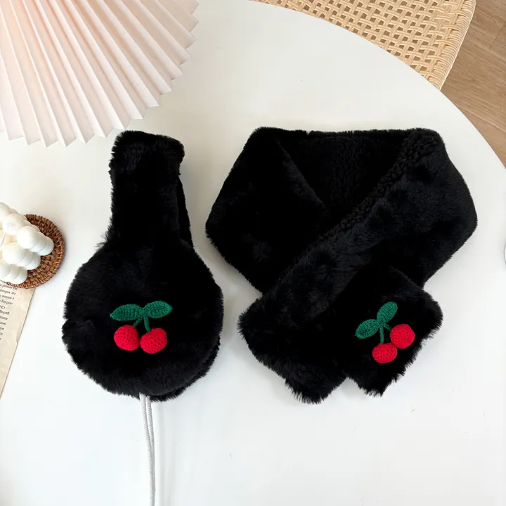 얼굴작아보여요🐑자체제작 스키장 모자 썰매장 양면착용 3컬러 귀도리 목도리 세트 머플러 귀마개 빅사이즈 겨울 포근 몽글몽글/ 상세 이미지 36