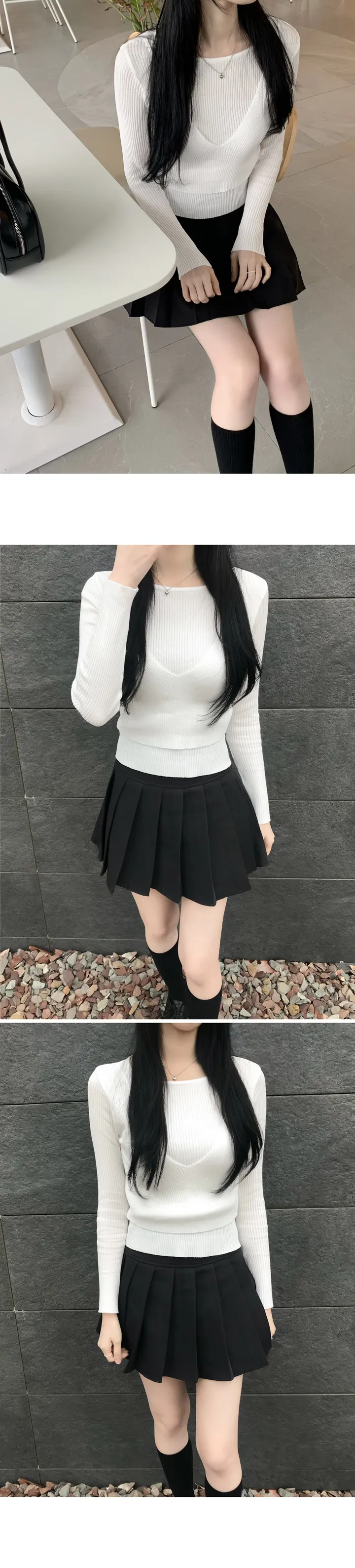 미니 하트 목걸이 (1color) 상세 이미지 2