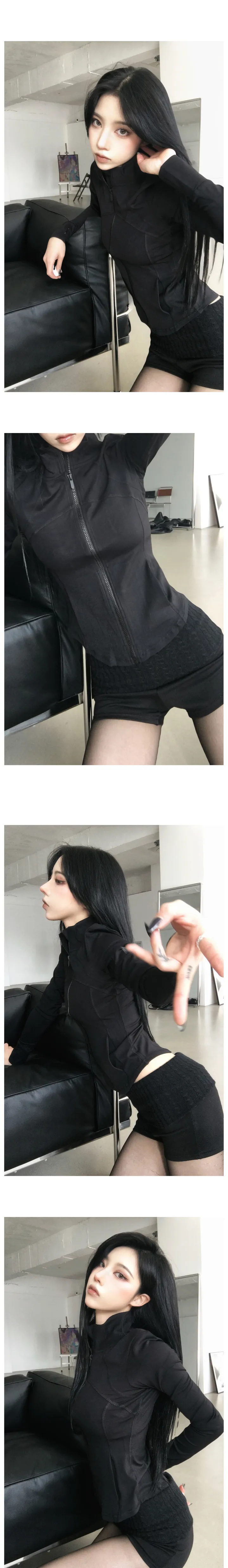 Velvet Zip Up 상세 이미지 4
