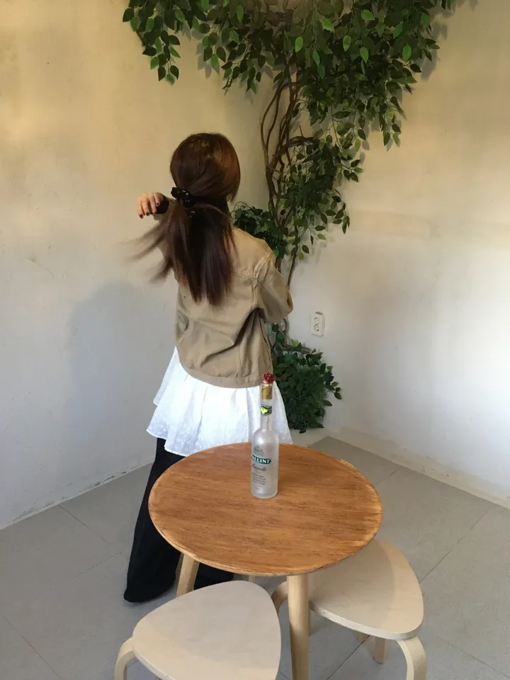 [봄신상💐](2colors/주문폭주🎉/투웨이) 빈티지 블루종 코튼 면 라이더 점퍼 자켓 jk 상세 이미지 31