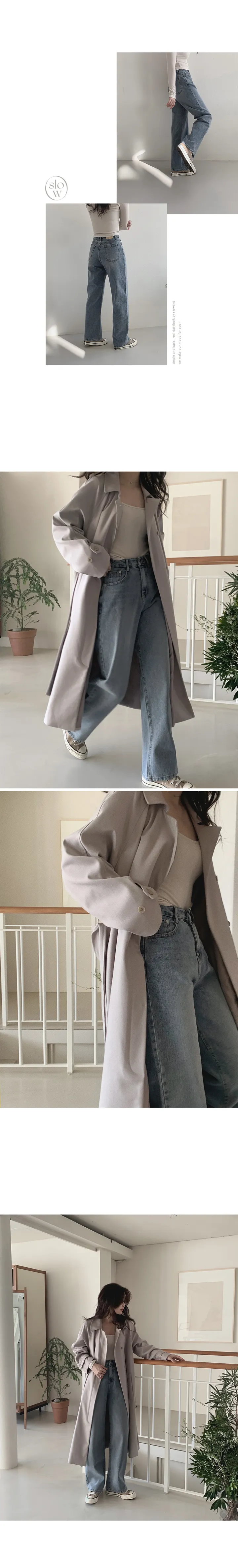 [후기인증핏👖] 투데이 와이드 중청데님팬츠 (+기본/롱ver) - 4 size (자체제작/슬로우앤드/와이드핏/스트레이트핏/데일리룩/워싱) 상세 이미지 21