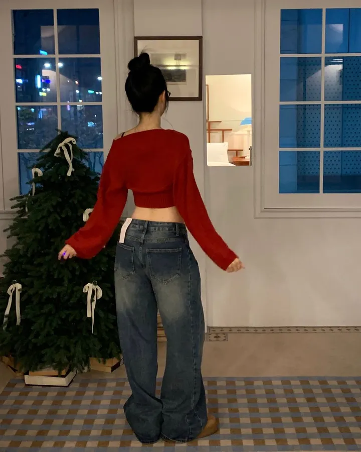 주문폭주🔥[핏보장/말라보이는핏] 핀턱 데님 와이드팬츠 상세 이미지 49