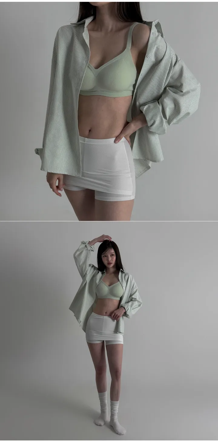 [M ~ 3XL] 5colors 매쉬 와이드 브라 빅사이즈브라 큰컵브라 상세 이미지 24