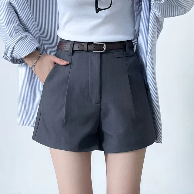 [S,M,L/벨트SET!] *봄신상 핏정석 데일리 숏팬츠 슬랙스 3color 상세 이미지 25
