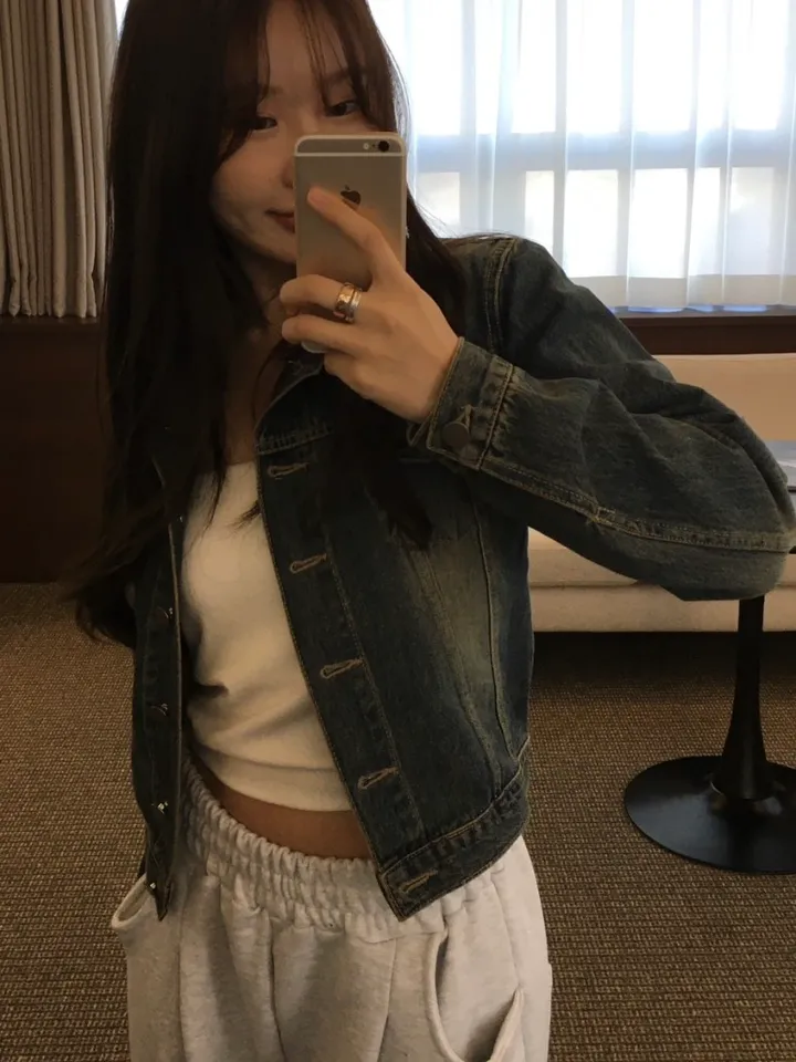 사장님소장)런던빈티지 데님자켓 중청,진청/s [청자켓/자켓추천/청청패션/코디추천/데일리/캐주얼/가을코디/대학생/직장인/y2k] 상세 이미지 21