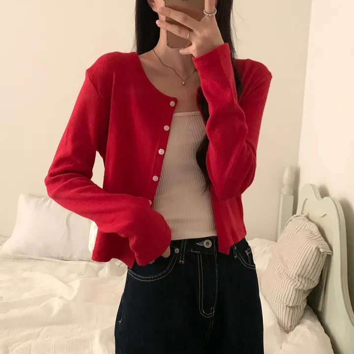 로로 펀칭 가디건 (8color) 상세 이미지 89