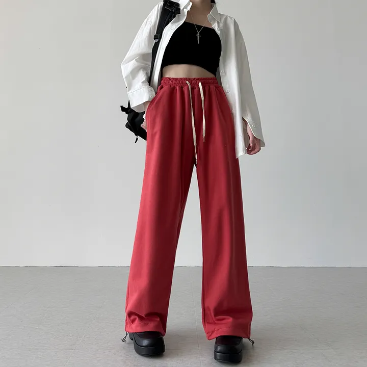 [데일리템] 요거트 컬러 벌룬핏 와이드 트레이닝 일자핏 롱팬츠 상세 이미지 43