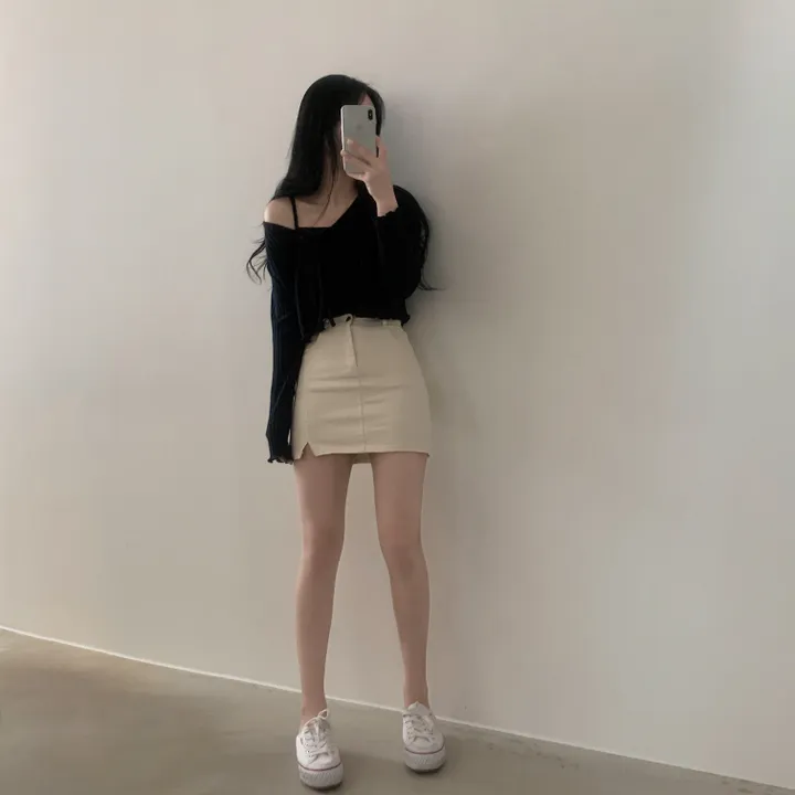[재진행/세트가격/여리핏!] 요플레 골지 나시+크롭 니트가디건 투피스,셋업 - 5color 상세 이미지 29