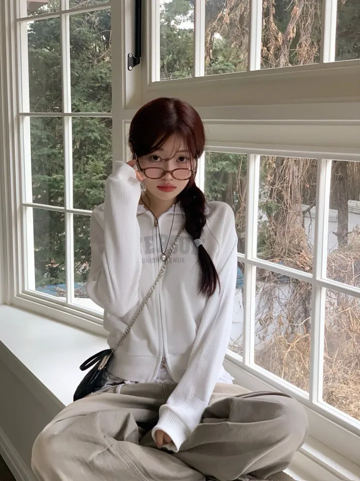 [기모원단ෆ투지퍼]토미 빈티지 레터링 프린팅 나그랑 투웨이 하이넥 카라넥 시보리 집업 점퍼 2color 상세 이미지 29