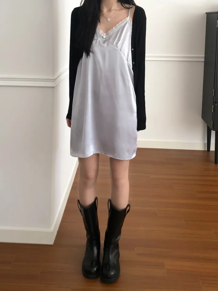 텐셀 브이넥 가디건 (3color) 상세 이미지 15