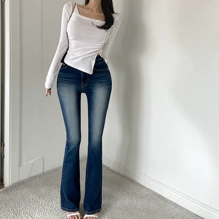 [MADE][직각어깨핏/허리잘록!] 디얼 스퀘어 셔링 사선티 스퀘어티 사선티 셔링티 자체제작 상세 이미지 15