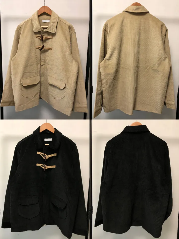 [UNISEX/남녀공용] 골덴 코듀로이 루즈핏 카라 떡볶이 코트 자켓 (3color) 상세 이미지 33