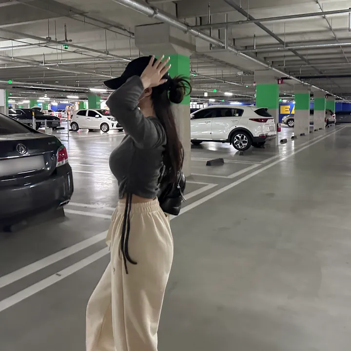 [8color/MADE] 하이퀄리티 웨하스 탄탄 와이드 조거팬츠 봄트레이닝 상세 이미지 182
