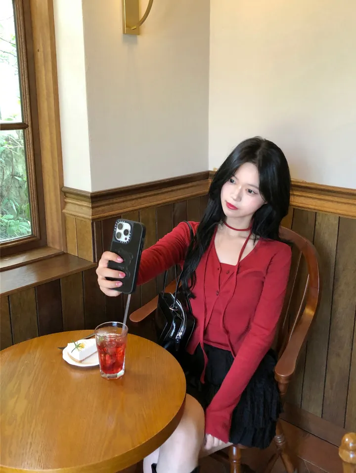 [MADE/3pcs/활용도최고] 비올라 브이넥 탑 가디건set (6color) 상세 이미지 17
