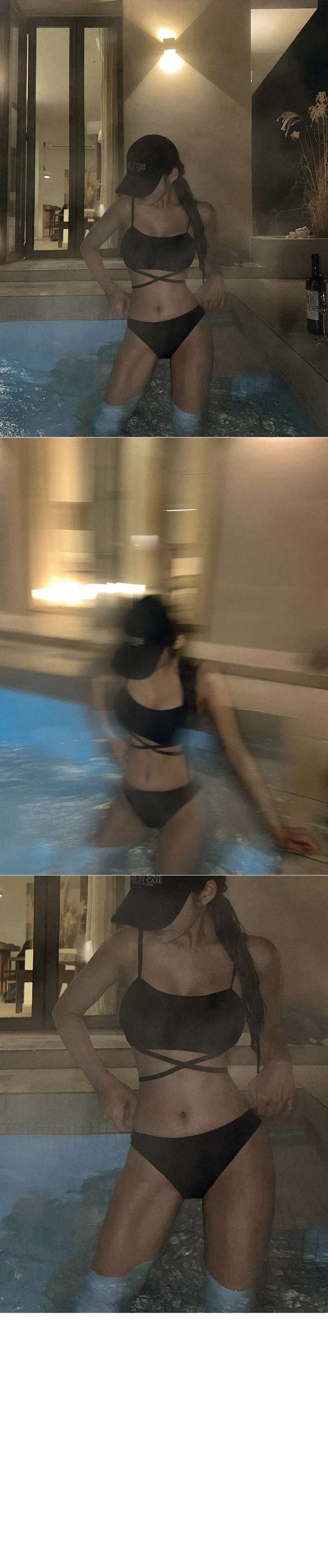 [섹시핏] 도웰 스트랩 비키니 상세 이미지 3