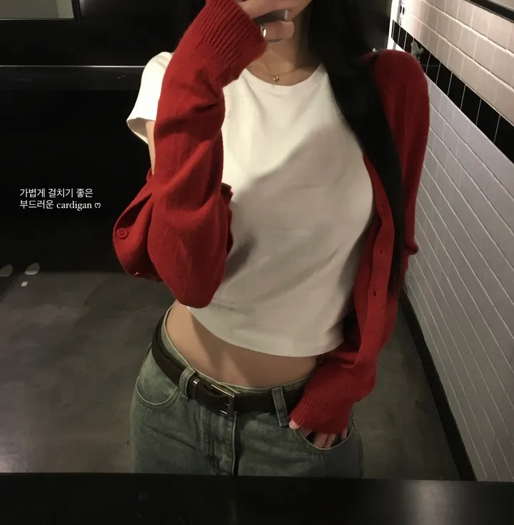 [*간절기템] 러스 v-cd : russ v neck cardigan - 6 color 상세 이미지 4