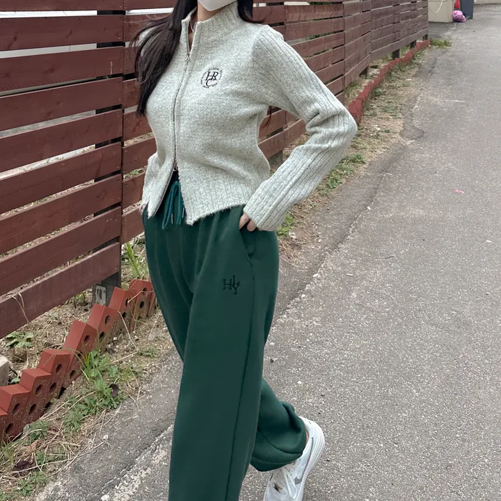 [8color/MADE] 하이퀄리티 웨하스 탄탄 와이드 조거팬츠 봄트레이닝 상세 이미지 128