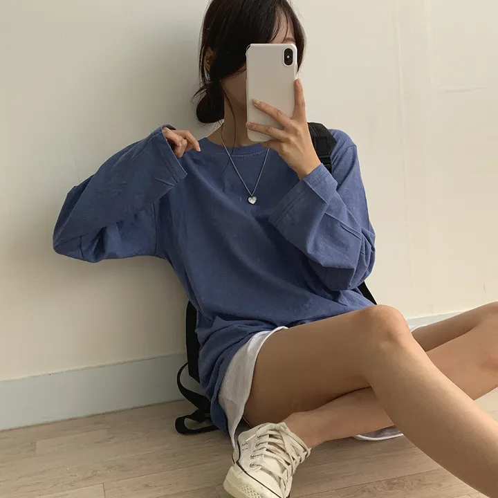 [ 필수템!/10colors ] 샌디 데일리 슬라브 긴팔T 상세 이미지 31