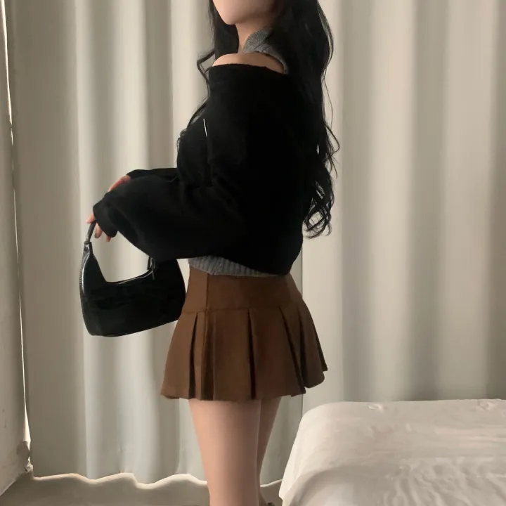 [세트가격/디자인2개✨] 페일드 펜던트 오프니트 나시 투피스,셋업 - 3color 상세 이미지 17