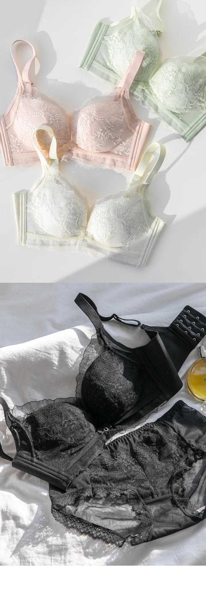 쉿🧞‍♀️옷맵시가 달라지는 비밀🧞‍♀️이끌림 뽕브라+팬티SET 상세 이미지 18