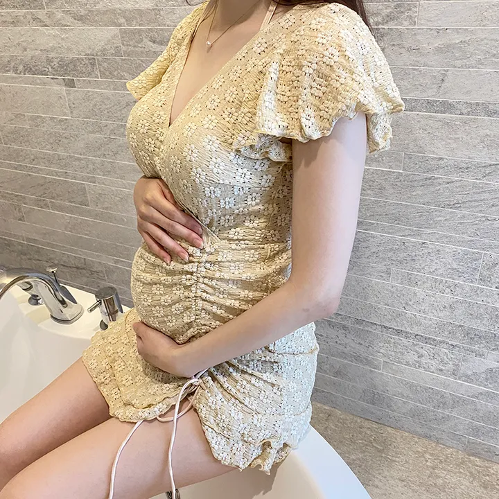 [3size] 데이지 플라워 빅사이즈 모노키니 원피스 수영복 만삭 임산부 태교여행 임부복 상세 이미지 21