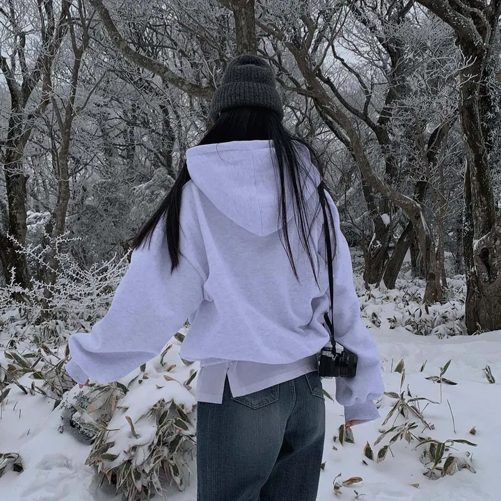 [대박핏보장✨/98%만족/진그레이 당일출고!] 자체제작 #크치Made 꿈에 나온 핏, 오클라호마 1866  양기모 맨투맨 긴팔 후드티 ; 5컬러 상세 이미지 54