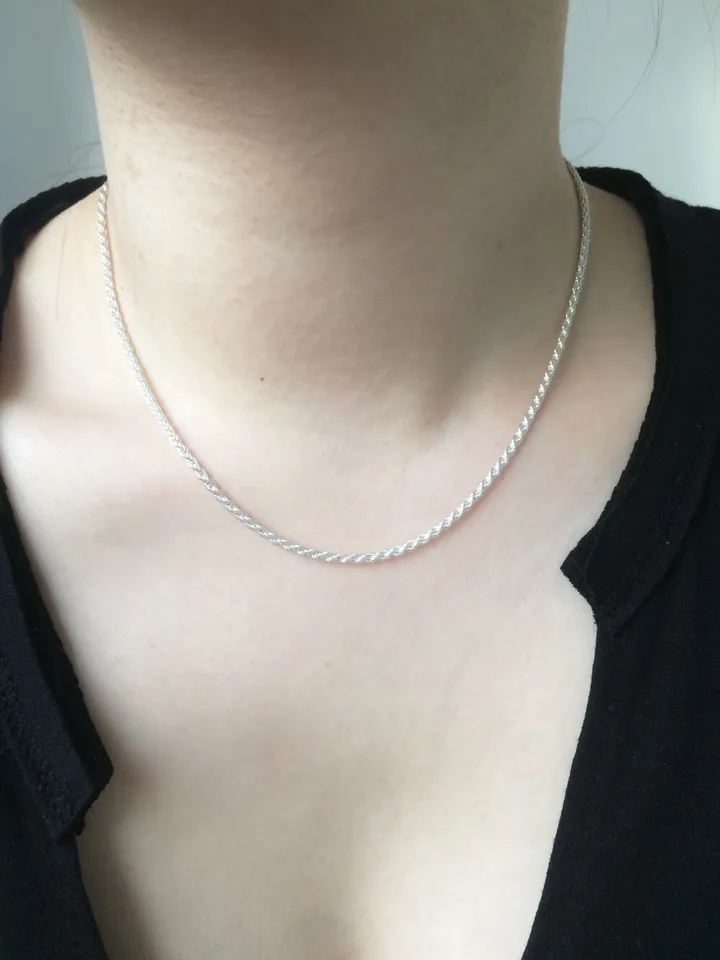 toggle&bar chain necklace 상세 이미지 3