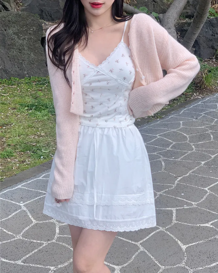 [MADE][봄필수템💕/벚꽃룩/데이트룩🎀] 로제 스프링 하찌 가디건 (7color) 상세 이미지 26