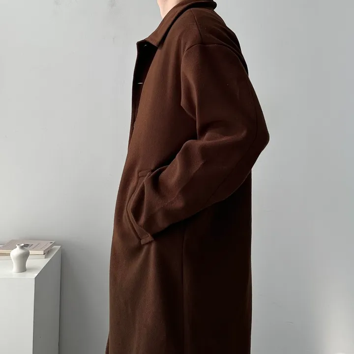 오버핏 발마칸 코트 미니멀 빅사이즈 아우터 오버핏발마칸코트 상세 이미지 23