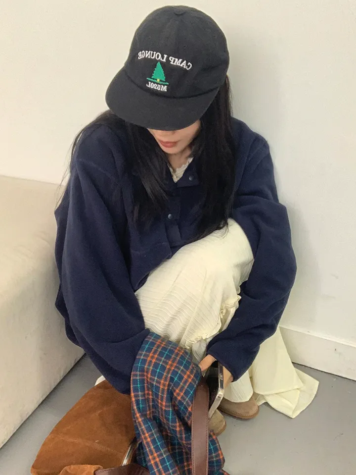로즐 플리스 아노락 상세 이미지 3