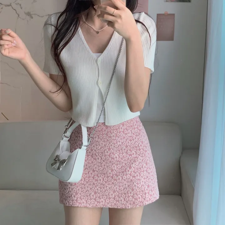 [반팔&긴팔 ver.] 💞꼬옥 소장 - 4계절 내내 활용! 데잇 투버튼 골지 가디건 상세 이미지 22