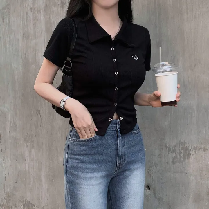 [드디어반팔출시!!/아이보리 당일출고🎉] 자체제작 #크치Made 반팔 ver. 웨하스 슬림핏 카라 골지 반팔 니트 가디건 - cd 상세 이미지 94