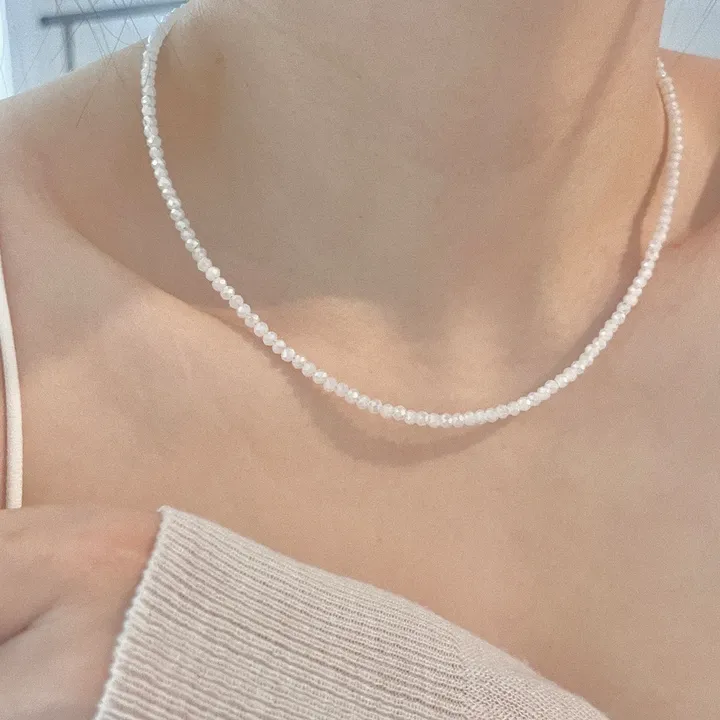 *made* 사계절 만능 레이어드 론델 비즈 목걸이 (2size 13color) 상세 이미지 29