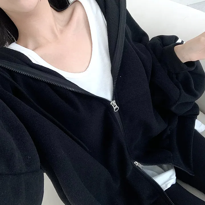 [보들후리스/넉넉핏] 보들 두줄 투웨이 후리스 후드집업 상세 이미지 69