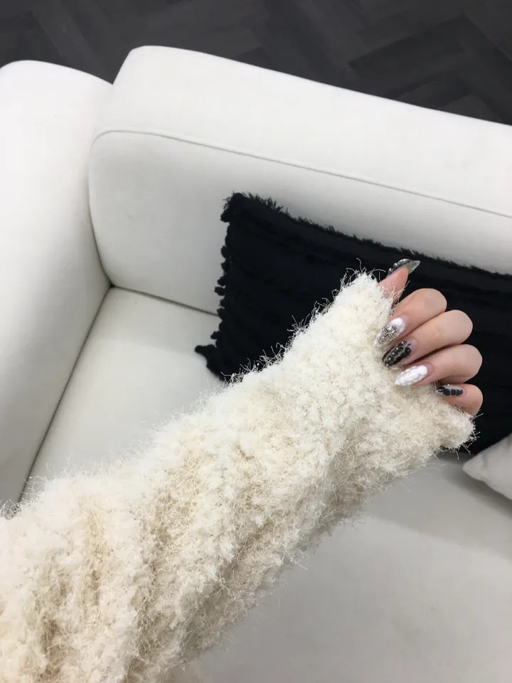 [최저가 할인중%🌼]스노우 퍼 가디건 3color 상세 이미지 26